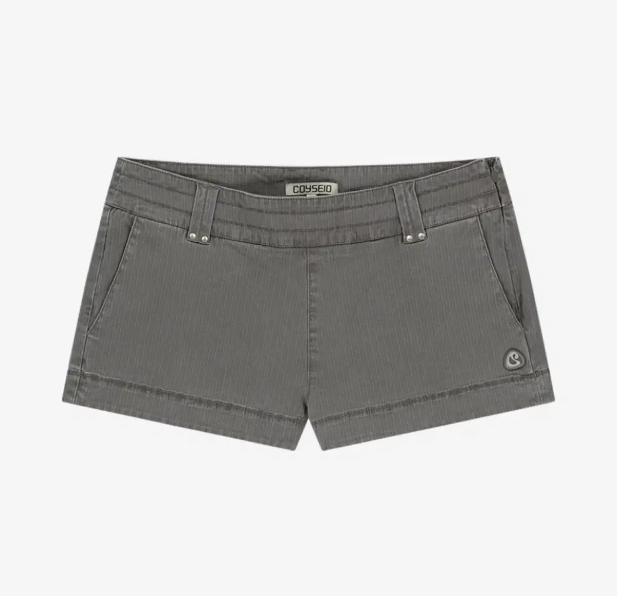 【COYSEIO】 STUD SHORTS 2色 COYSEIO Stud Shorts 코이세이오 스터드 팬츠 코코아 | 브랜드
